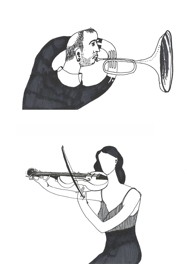 Illustration Musicians Series