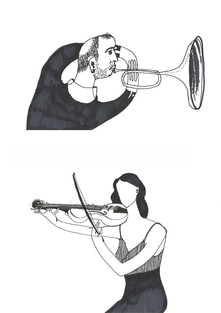 Illustration Musicians Series